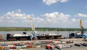 Проект морского порта Оля Астраханской области - контейнерный терминал