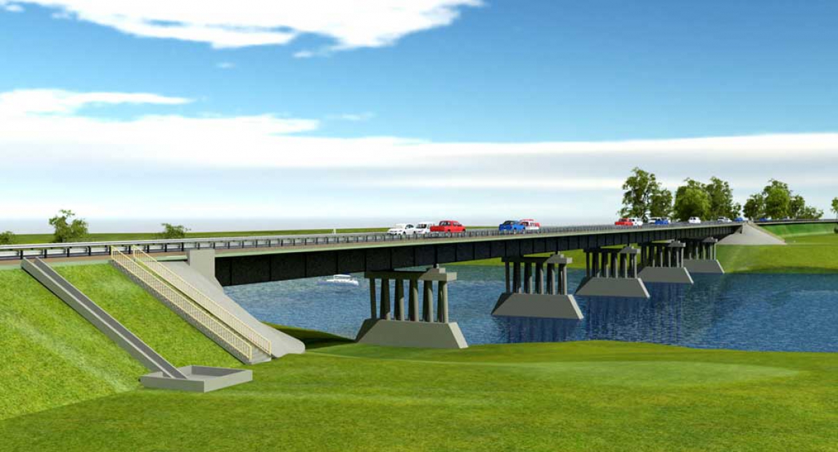 Проект капитального ремонта сталежелезобетонного моста через реку Ахтуба